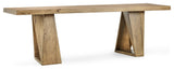 Arleth 94" Oak Console Table, Natural Oak