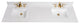 Frosinone Engineered Stone Vanity Top, Jazz White With White Sink, 72"