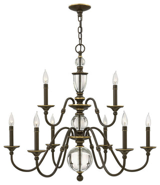 Hinkley Eleanor Medium Two Tier, Light Oiled Bronze