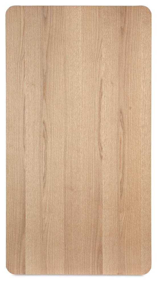 Round Off Natural Oak Coffee Table