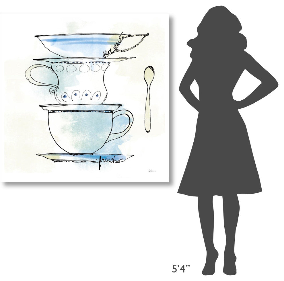 "Good Brew VI" Digital Paper Print by Sue Schlabach, 42"x42"