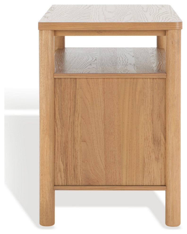 Safavieh Couture Jaylessa Wood Nightstand, Natural