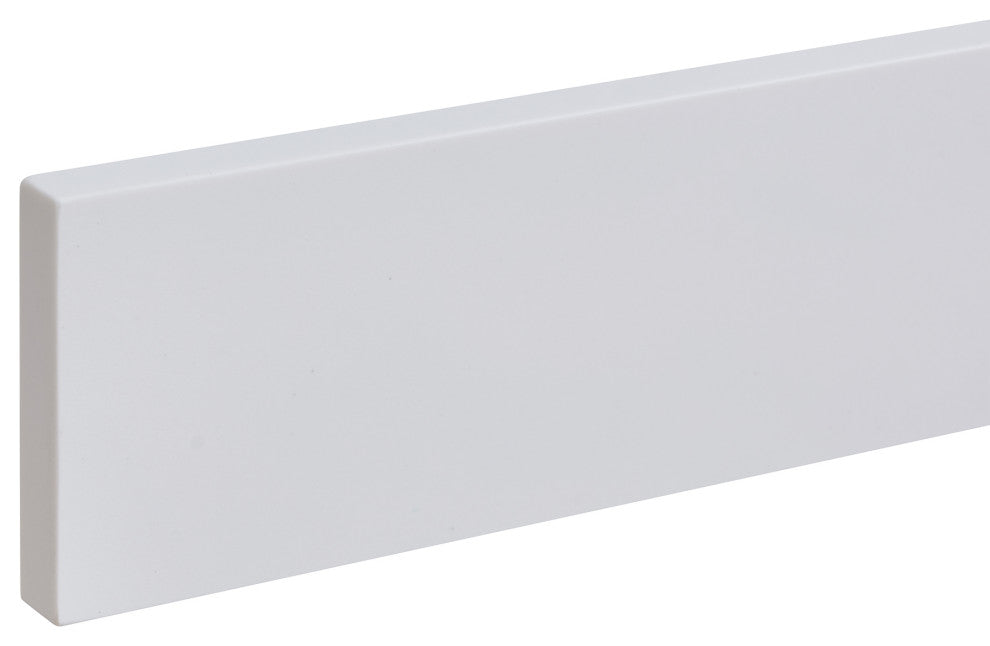 Engineered Stone Vanity Sidesplash, Snow White