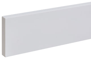 Engineered Stone Vanity Sidesplash, Snow White