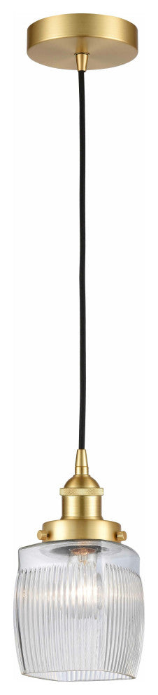 Innovations 616-1PH-SG-G302 1-Light Mini Pendant, Satin Gold