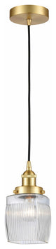 Innovations 616-1PH-SG-G302 1-Light Mini Pendant, Satin Gold