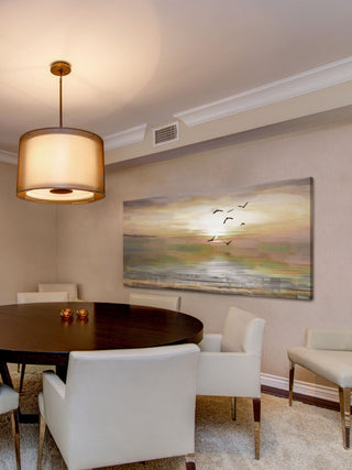 "Hyman" Painting Print on Wrapped Canvas, 36"x18"