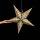 Queen Star Shaped Lantern, Java Brown