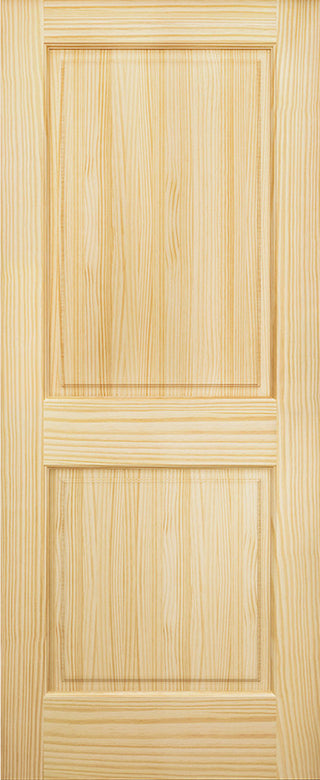 Interior Door, Colonial 2-Panel, Square, 1.375"x32"x80"