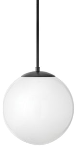 Hinkley Lighting 3744 Warby 1 Light 14"W Pendant - Black / Frosted