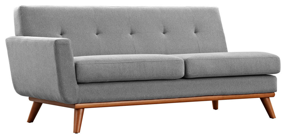 Expectation Gray Engage L-Shaped Sectional Sofa