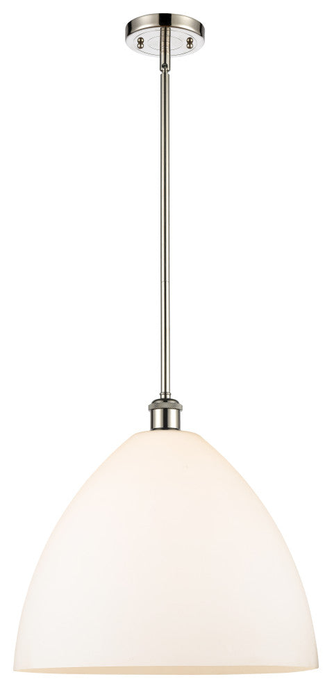 Innovations 516-1S-PN-GBD-161-LED 1-Light Pendant, Polished Nickel