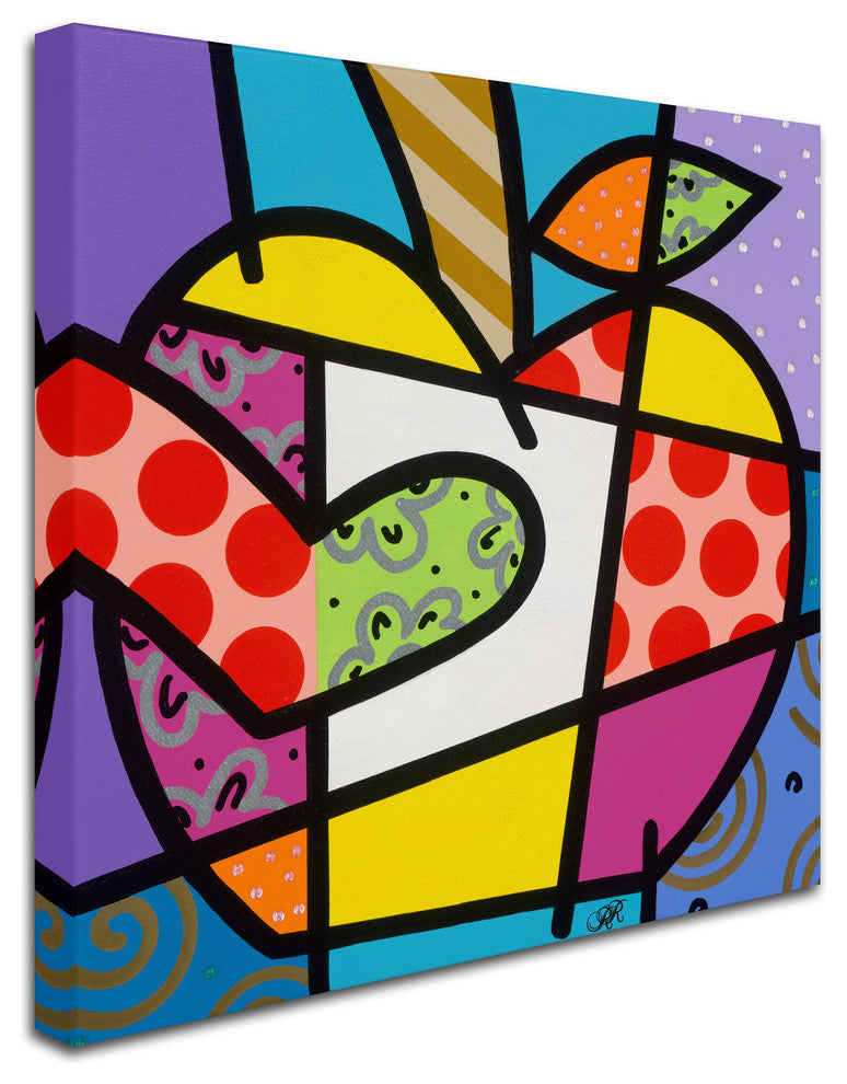 Roberto Rafael 'Big Apple I' Canvas Art