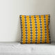 Southwestern Pattern, Yellow Throw Pillow, 20"x20"