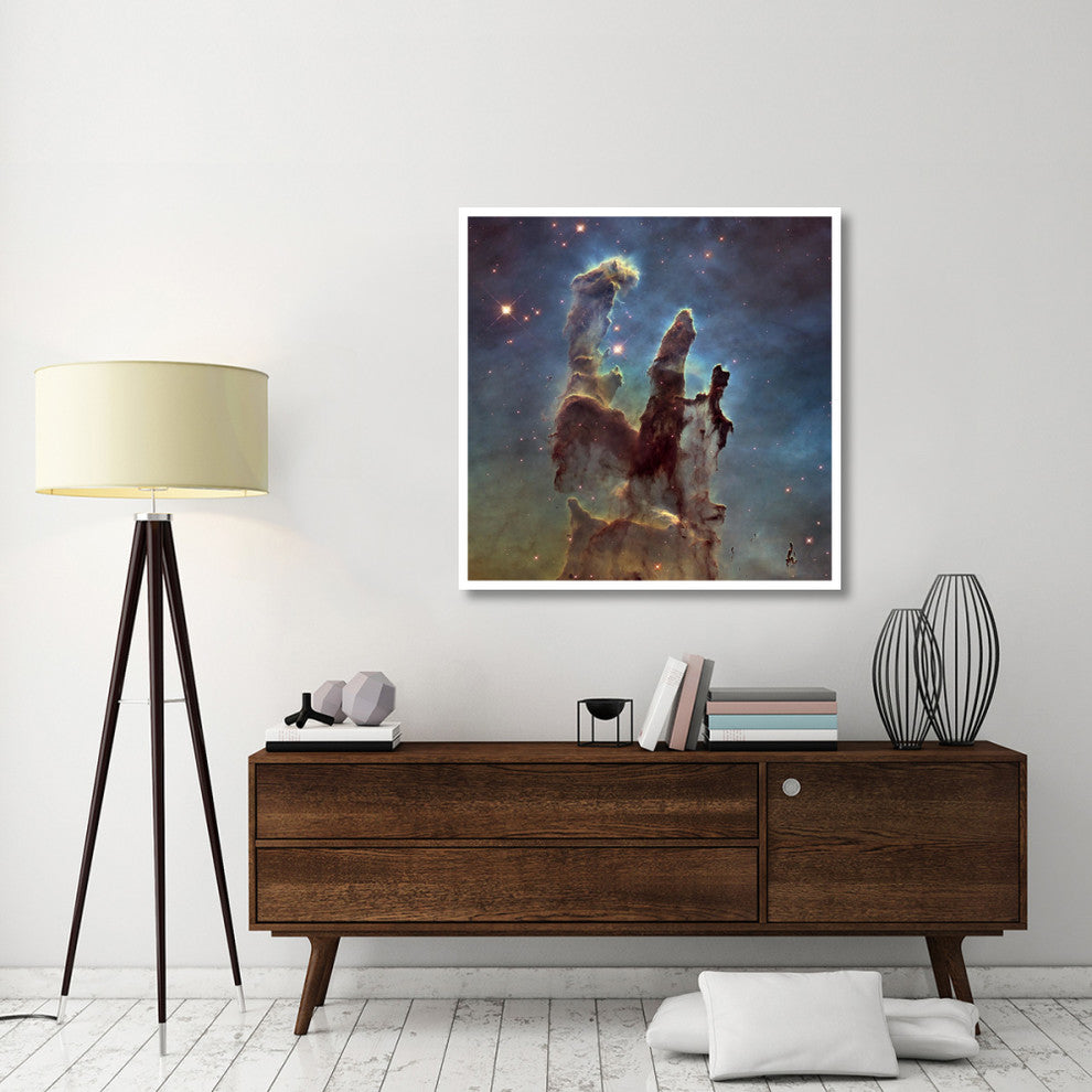 "2014 Hubble WFC3/UVIS Image of M16 - Pillars of Creation" Paper Art, 42"x42"