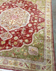 Handmade Antique Turkish Oushak Rug, 8.1'x10.2', 247cmx311cm 1910s