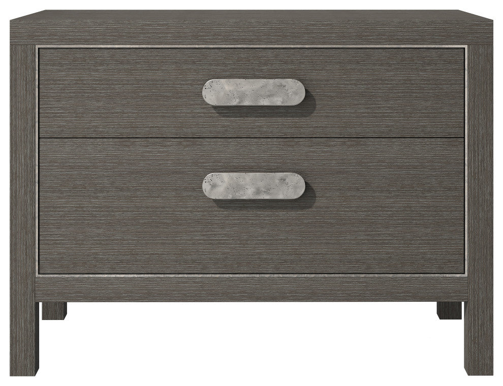 Bernhardt Prado Nightstand, Porcini Finish 38" Widht