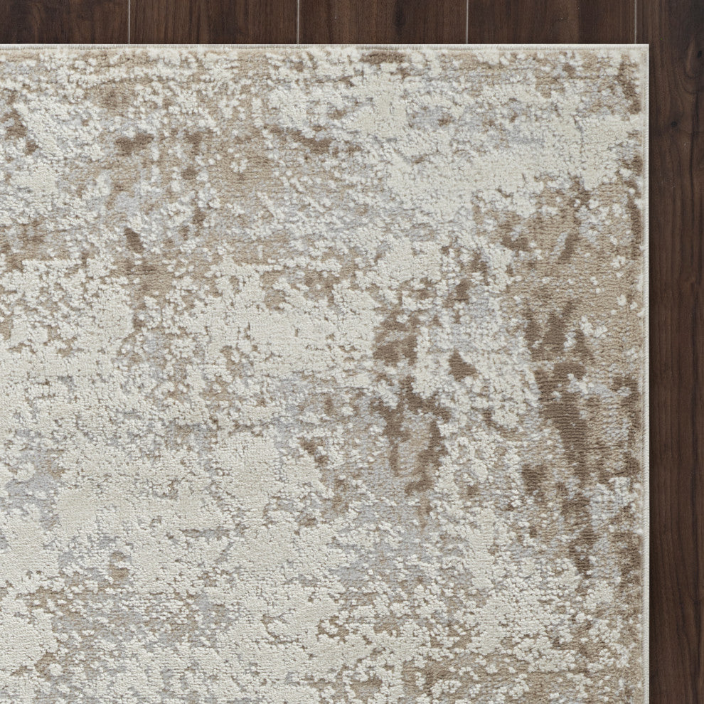 High-Low Arthur Beige/Ivory Runner