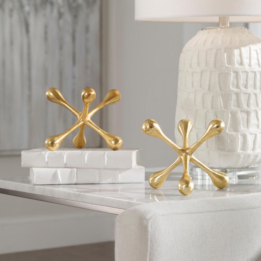 Harlan Objects Brass, Set of 2