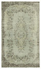 Rug N Carpet - Handmade Anatolian 5' 6" x 9' 4" Antique Overdyed Area Rug