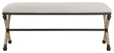 Uttermost Firth Oatmeal Bench, 23528