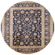 Ahgly Company Indoor Round Mid-Century Modern Area Rugs, 7' Round