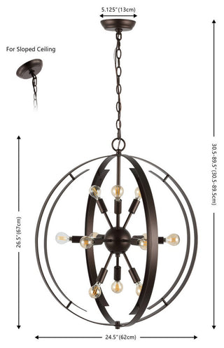 Safavieh Syosset 12Lt Pendant