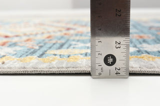 Aqua Gypsy Area Rug, Blue, 2'6"x8'