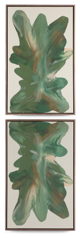 Rorschach Forrest Diptych By Orfeo Quagl