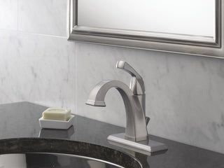 Delta Dryden Single Handle Bathroom Faucet, Stainless, 551-SS-DST