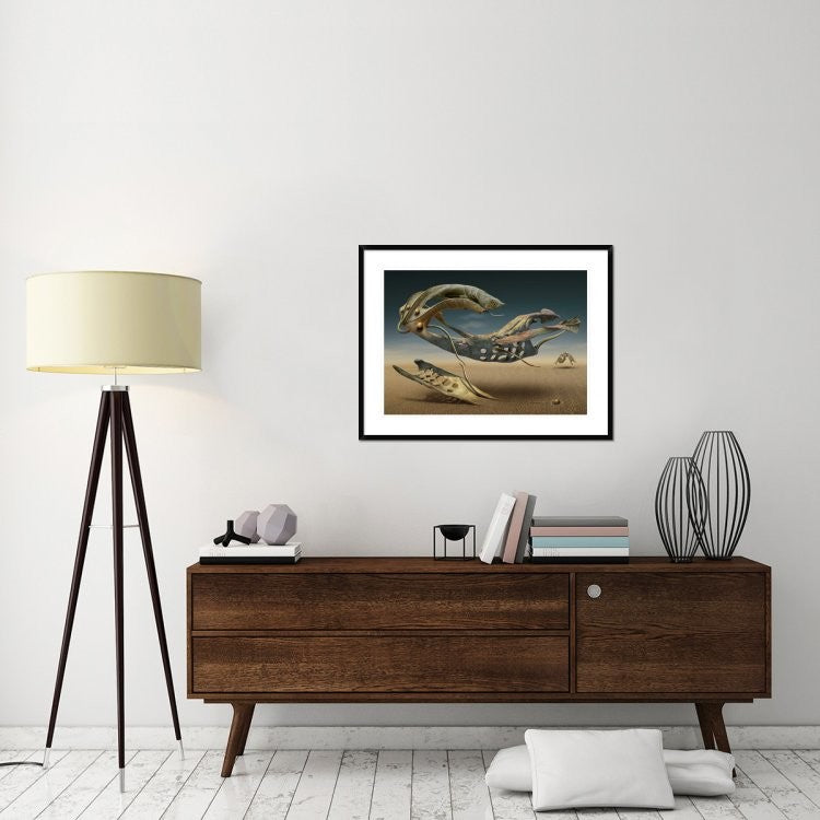 "K_214" Framed Digital Print by Radoslav Penchev, 38"x29"
