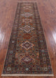 Super Kazak Handmade Wool Runner Rug 2' 8" X 10' 2" Q8349