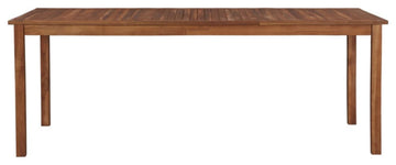 Vidaxl Garden Table 78.7"x35.4"x29.1" Solid Acacia Wood