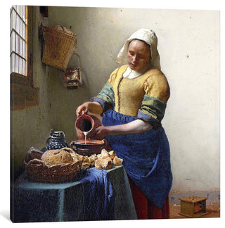 "The Milkmaid" by Bridgeman Library, 12x12x1.5