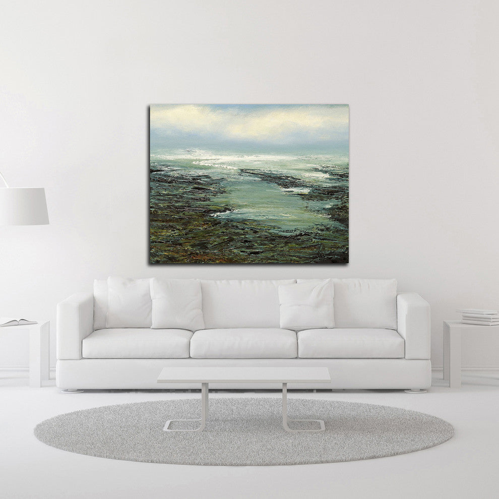 Shallow Reef by Michael Mote, Print on Canvas, 20"x16"