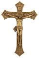 Grande Gothic Christ On The Cross Plaque