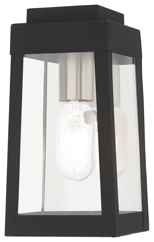 Livex Lighting Black 1-Light Outdoor Wall Lantern