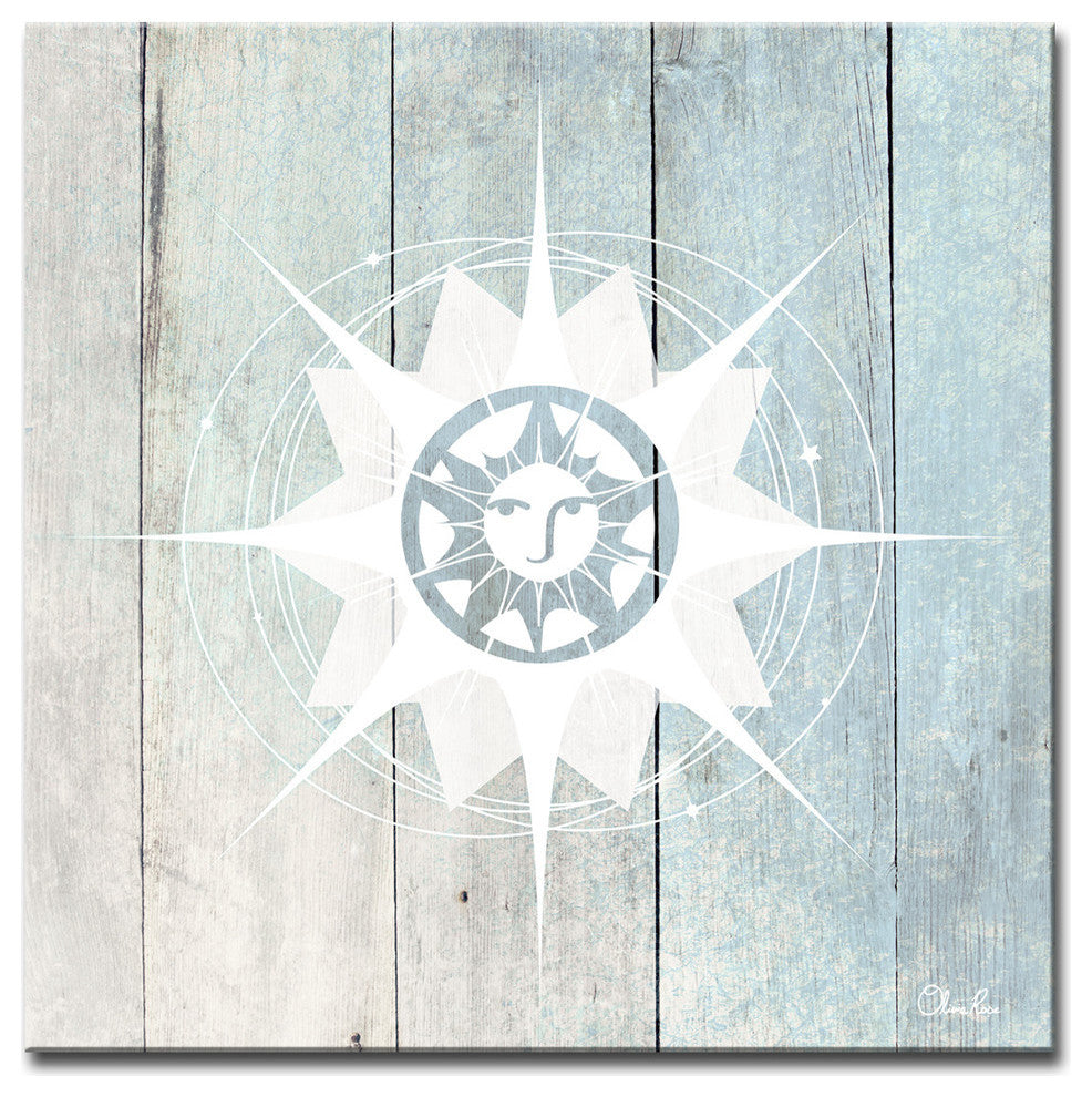 Ready2HangArt Inspirational ''Sun Star IV'' Wrapped Canvas Wall Art