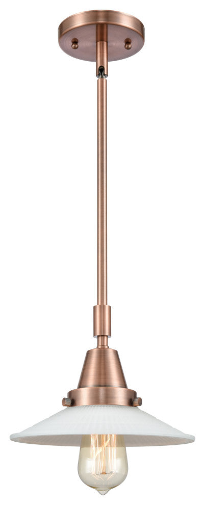 INNOVATIONS LIGHTING 447-1S-AC-G1 Halophane Mini Pendant