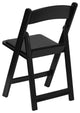 Folding Tables and Chairs, "Canberra" Comfy Portable Chair, Black