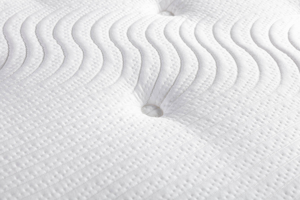 12"? Medium Euro Top Gel Memory Foam Hybrid Pocket Spring Mattress, King