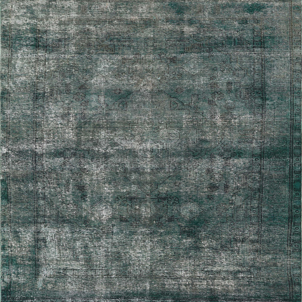 Ahgly Company Indoor Square Mid-Century Modern Area Rugs, 3' Square