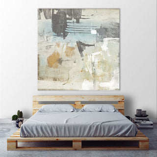 "Fission I" Fine Art Giant Canvas Print, 54"x54"