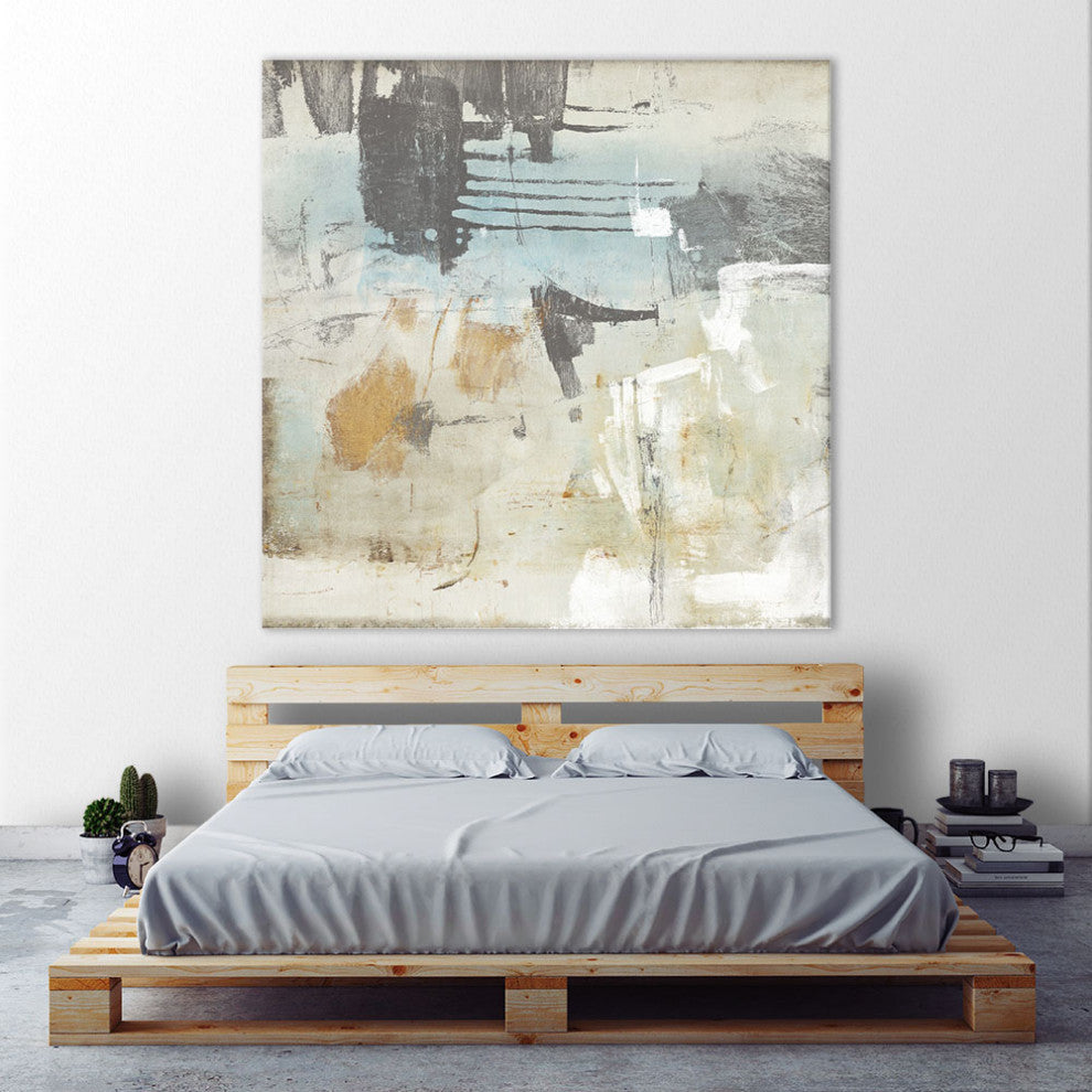 "Fission I" Fine Art Giant Canvas Print, 54"x54"