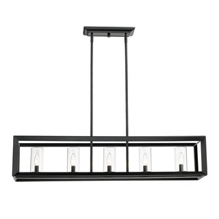 Smyth Linear Pendant, Matte Black, Matte Black