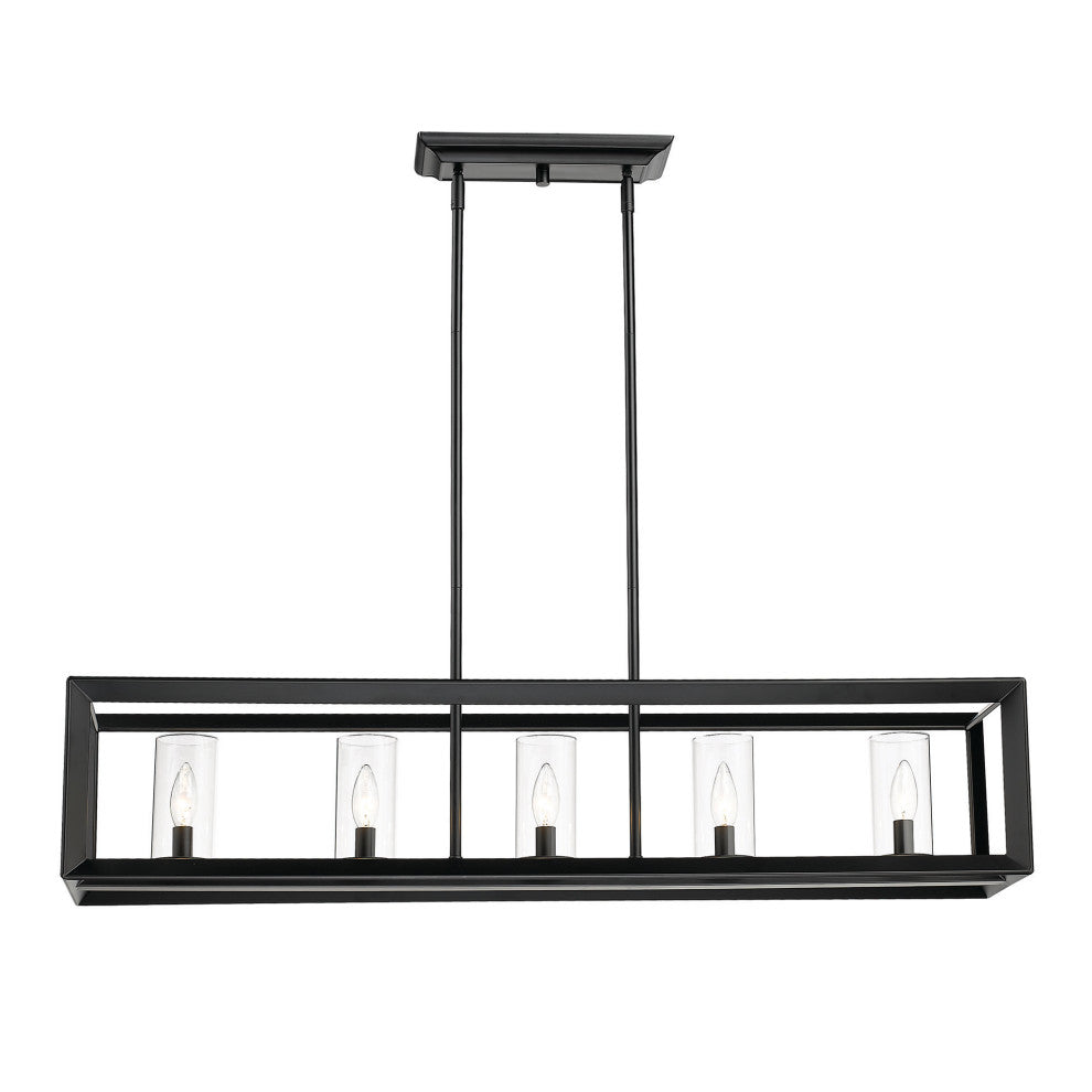 Smyth Linear Pendant, Matte Black, Matte Black