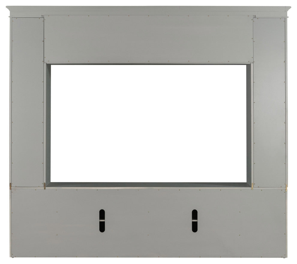 Virginia Charcoal Entertainment Center for TVs up to 75"