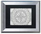 Hello Angel 'Butterfly Party Mandala' Art, Silver Frame, Black Mat, 14x11