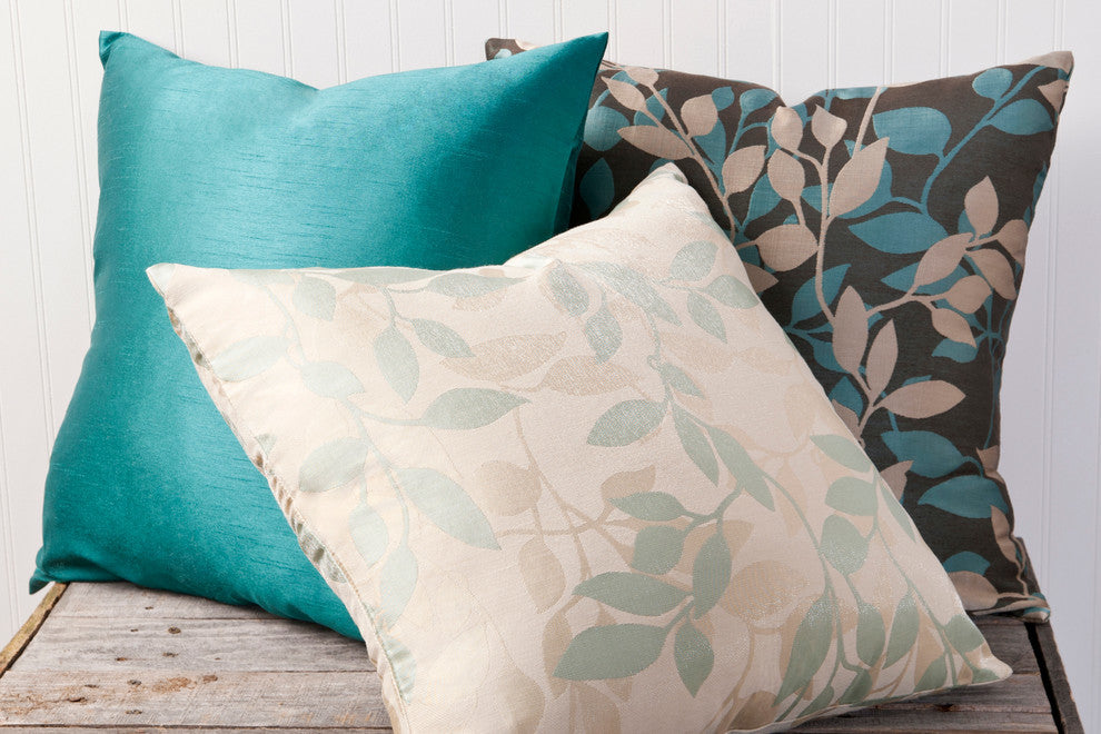 Solid Luxe Pillow 22x22x5, Down Fill