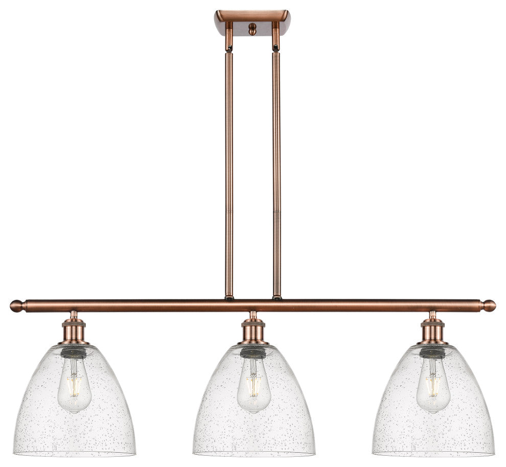 Innovations 516-3I-AC-GBD-94-LED 3 Light Island Light, Antique Copper